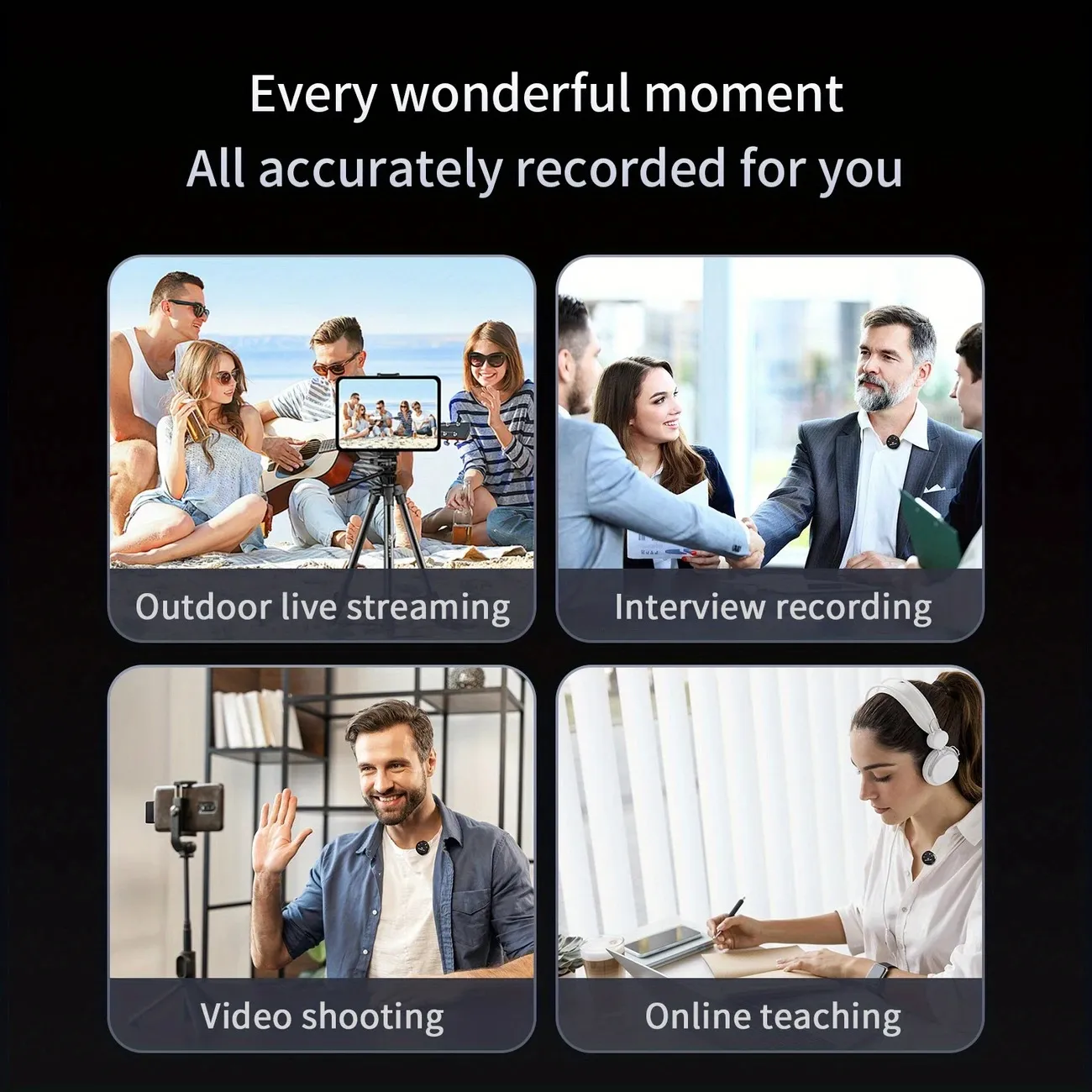 neepho np 58 collar clip microphone: wireless connection, noise reduction & volume control neepho np 58 collar clip microphone: wireless connection, noise reduction & volume control