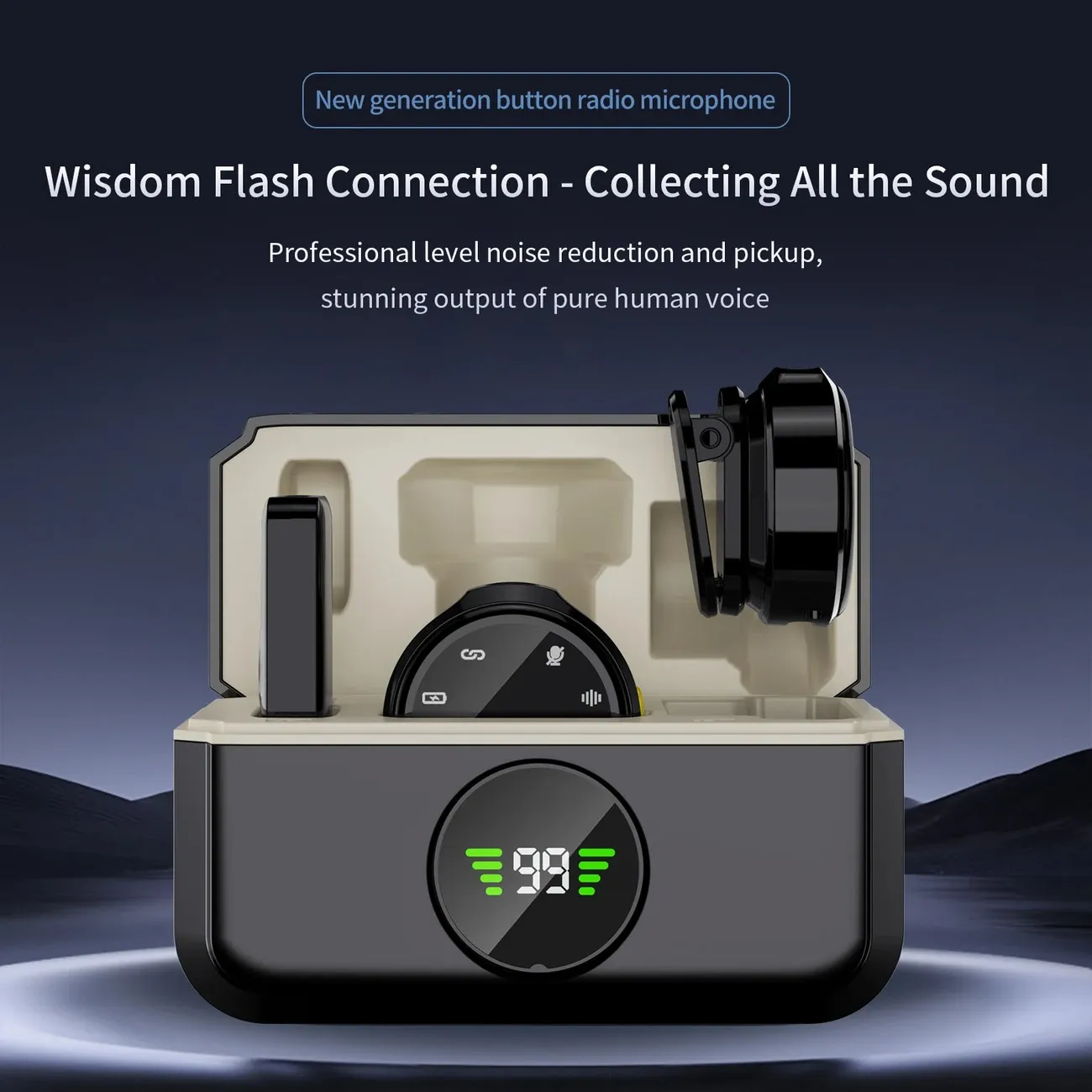 neepho np 58 collar clip microphone: wireless connection, noise reduction & volume control neepho np 58 collar clip microphone: wireless connection, noise reduction & volume control